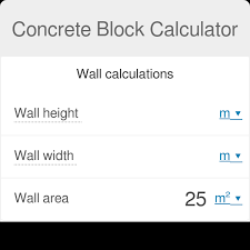 Concrete Block Calculator