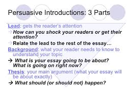 A persuasive essay convinces readers to agree with the writer s opinion 