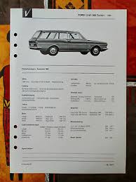 1962 FORD TAUNUS 12M (P4 - 40 hp) folding brochure / brochure German text  £7.09 - PicClick UK