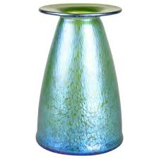 Loetz Glass Vase Crete Papillon By