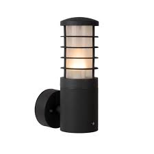 Lucide Solid Outdoor Wall Light With