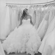 how many wedding dresses should you try on