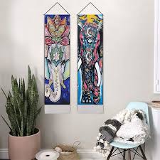 Indian Elephant Series Tapestry Wall