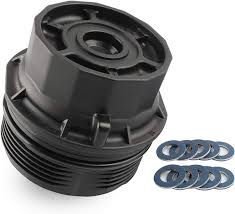 com oil filter housing cap with