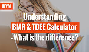 understanding bmr tdee calculator