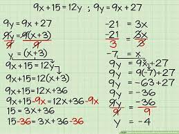 Solving Equations Having The Variable