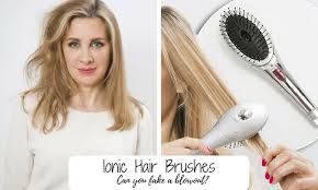You can use a comb or brush to help disperse it from roots to tips, or comb it through your hair with your fingers. Ionic Hair Brushes Get The Facts