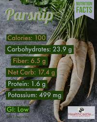parsnip nutritional values and how to