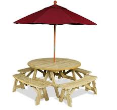 Outdoor Umbrella Table