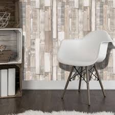 Embossed Wood Panel Effect Textured