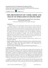 pdf cyber crimes and their impacts a review pdf cyber crimes and their impacts a review
