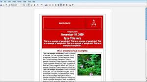 How To Create An Event Flyer With Google Docs