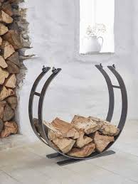artisan wrought iron log ring iron