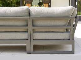 Corner Sofa Set With Armrests Grey