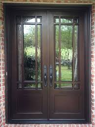 customized iron entry doors