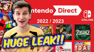 Nintendo Direct 2022 & 2023 HUGE LEAK Drops! + Nintendo CANCELS Switch Fan  Favorite... - YouTube