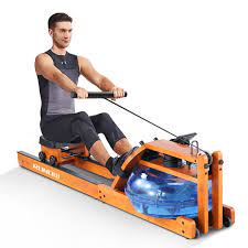 runow water rowing machine with lcd