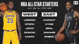 Captains lebron james and kevin durant will then draft their respective rosters. Nba All Star Game 2021 Rosters Captains And Starters Revealed Bleacher Report Latest News Videos And Highlights