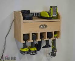 cordless drill storage charging