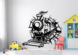 Buy Train Railroad Track Wall Decal