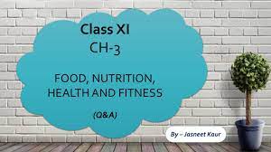 food nutrition health and fitness