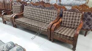 5 seater sheesham wood sofa set