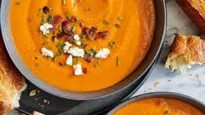 Butternut And Bacon Soup gambar png