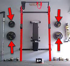 Wall Mounted Weight Plate Rack Diy