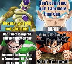 A new evil has revealed its face. Dragon Ball Z Memes Home Facebook