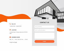 simple contact us form design