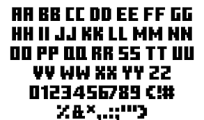 Indulge in paying minecraft a few hours each day. Minecraft Ten Font Nubefonts Fontspace