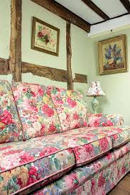 Gorgeous Vintage Sanderson Sofa