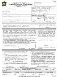 pag ibig loan form fill out sign