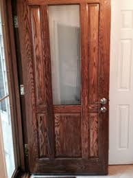 Refinishing Wood And Fiberglass Doors