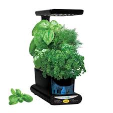 Aerogarden Black Plastic Sprout Led With Gourmet Herbs Seed Pod Kit 900817 1200 The Home Depot
