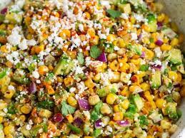 Mexican Street Corn Salad With Avocado Cooking Classy gambar png