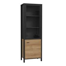 High Rock Wide Display Cabinet In Matt