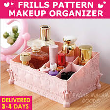 qoo10 frills pattern pink lady makeup