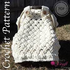 Crochet Pattern Chunky Celtic Weave Car