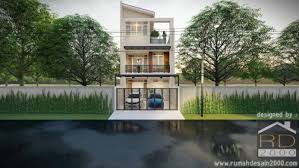 desain homestay minimalis di pondok