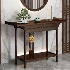 Chinese Entryway Console Table Skinny