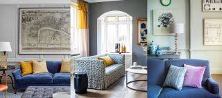 blue couch living room ideas 10 ways