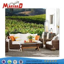 Outdoor Furniture And Patio Rattan Sofa Set