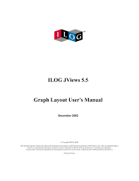Ilog Jviews 5 5 Graph Layout Users Manual Manualzz Com