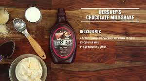 hershey s chocolate milkshake recipe