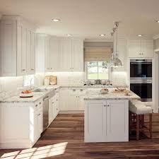 rta shaker white kitchen cabinets
