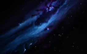 blue galaxy, nebula HD wallpaper ...