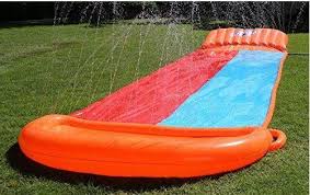 But i decided to switch it up to the worlds biggest slip n slide! Water Slide For Backyard Slip N Slide Kids 2 Person Racer Summer Pool Sprinkler 1832803498