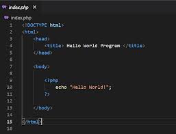 o world in php a step by step