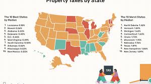 worst states for property ta